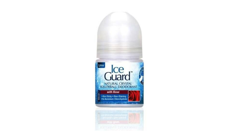 Optima Ice Guard Kristály Golyós Dezodor Rózsa 50 ml